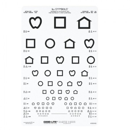 Lea Symbols 13 Ft (4 M) Proportional Set - 9 x 14 in (23 x 36 cm)